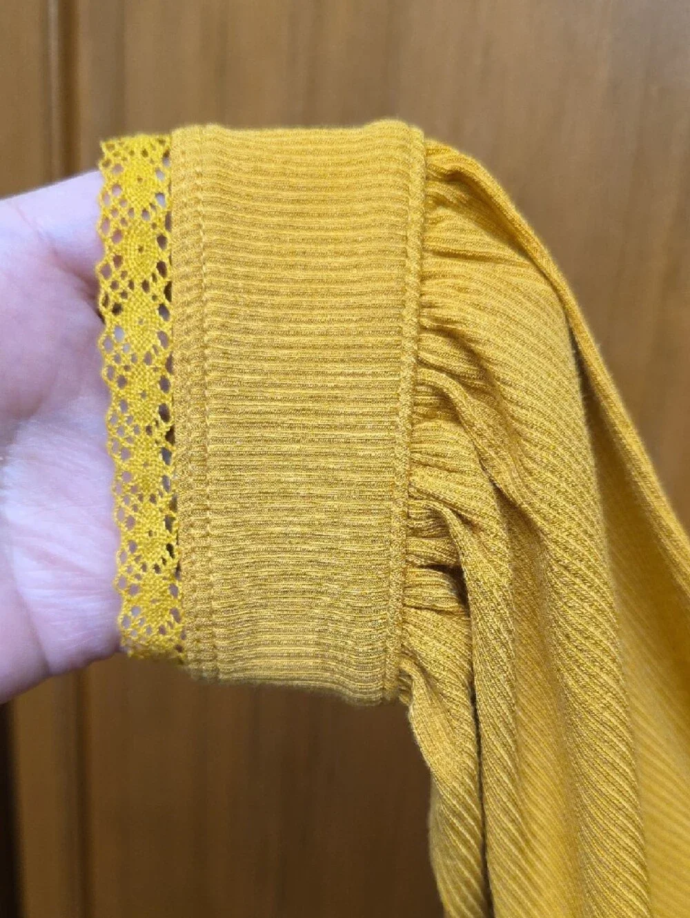 Free People Shimmy Shake Ribbed Open Back Oversized Tunic Top Gold  Size XS